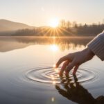 Bild: Am See in der Morgenstimmung