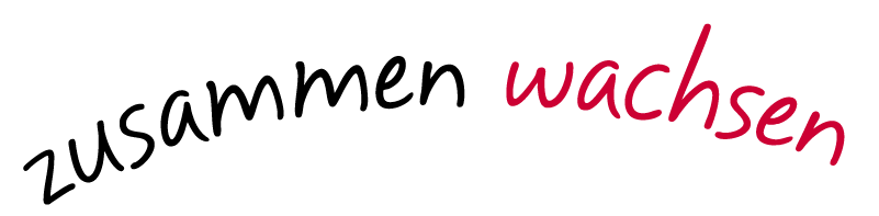 Logo zusammen wachsen