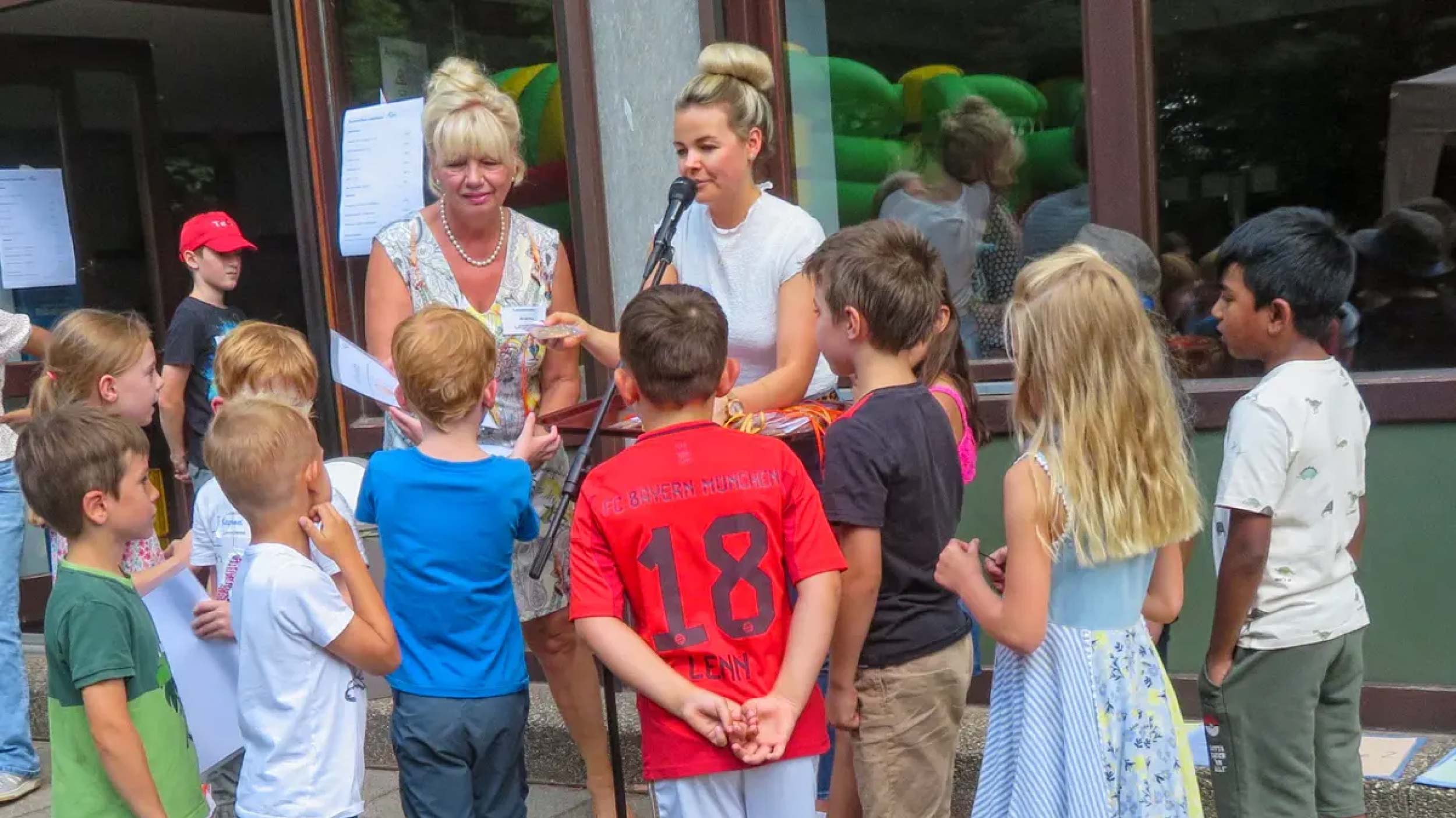 Bild: Sommerfest Leselöwen