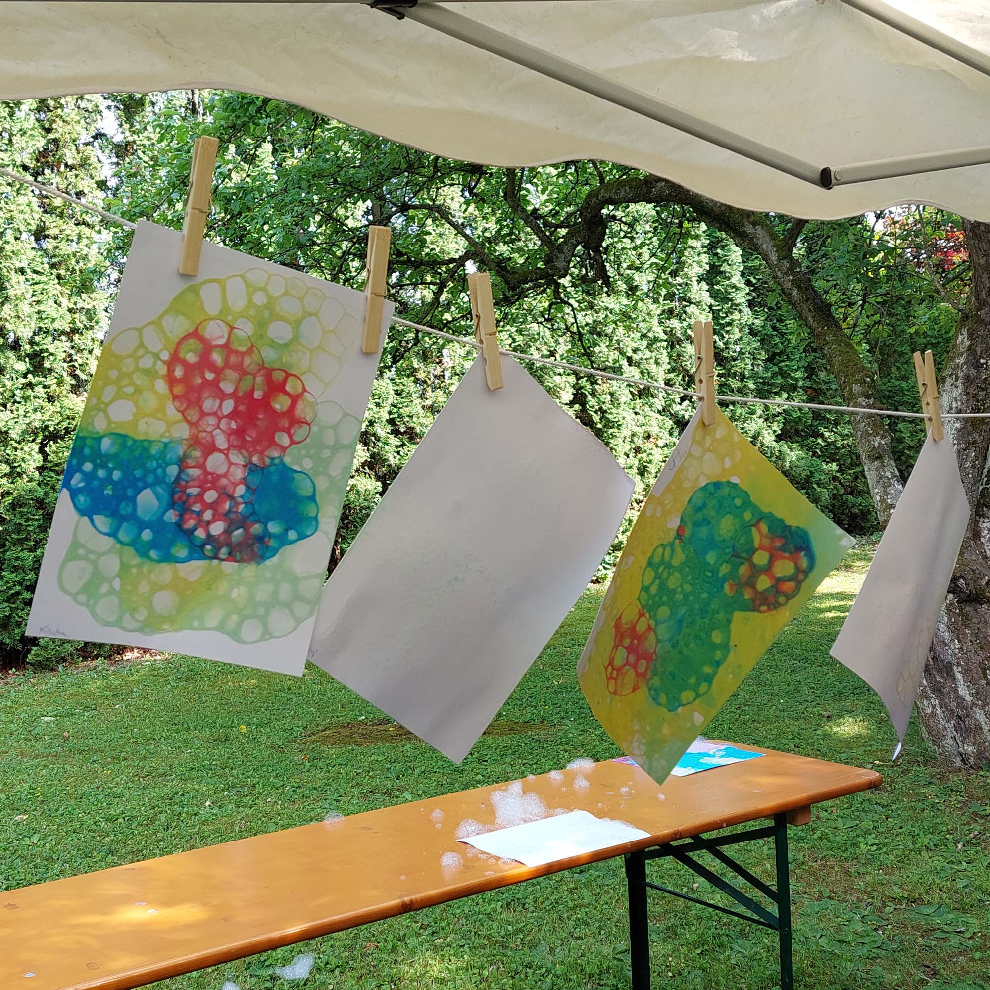 Pfingstgottesdienst im Krichgarten 2.0, Station