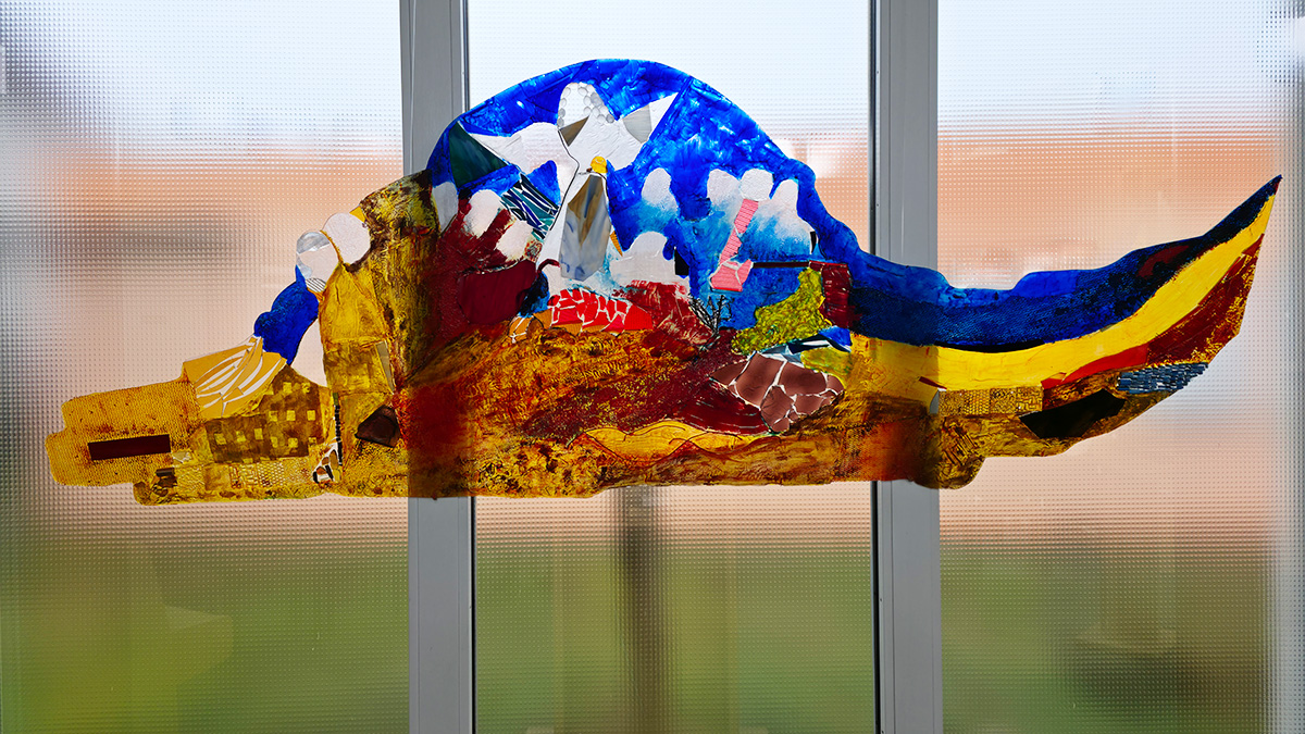 Fensterbild: Die Berufung der Jünger