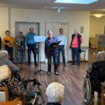 Männerchor im Seniorenheim Frederike in Lehrensteinsfeld