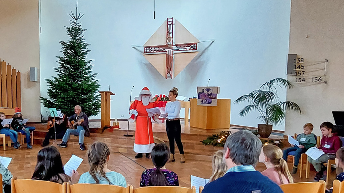 Nikolaus bei den Leselöwen