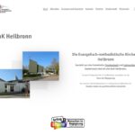 Screenshot neuer Webauftritt